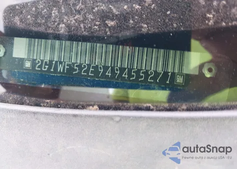 2004 Chevrolet Impala from USA, damaged, VIN 2G1WF52E949455271